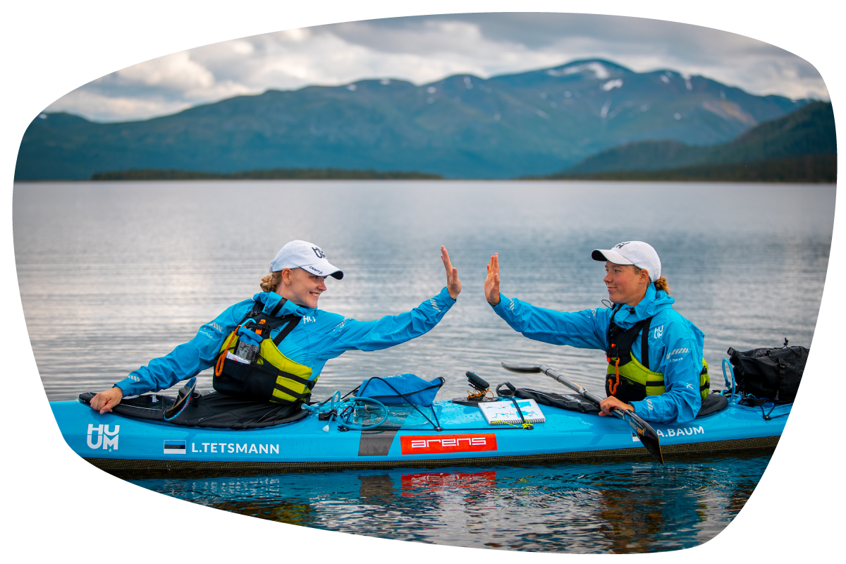 HUUM SAUNA Kayak Team - Yukon 1000