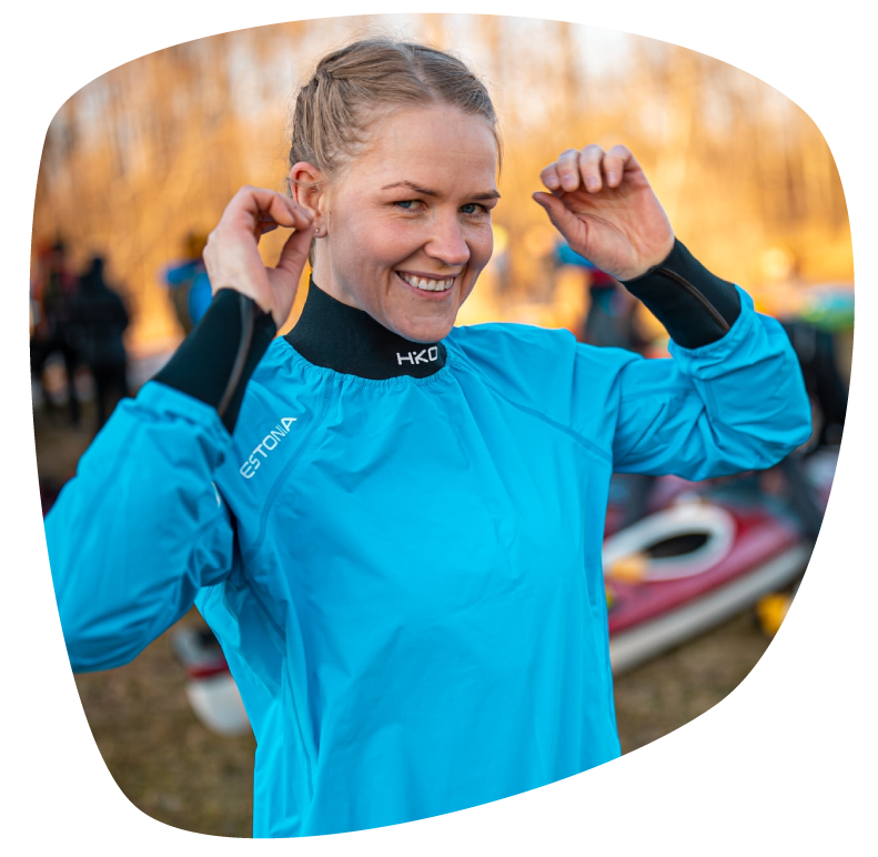 Linda Tetsmann HUUM SAUNA Kayak Team